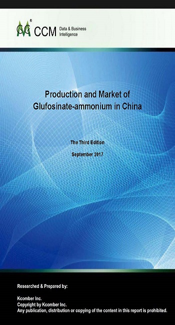 Production and Market of Glufosinate-ammonium in China